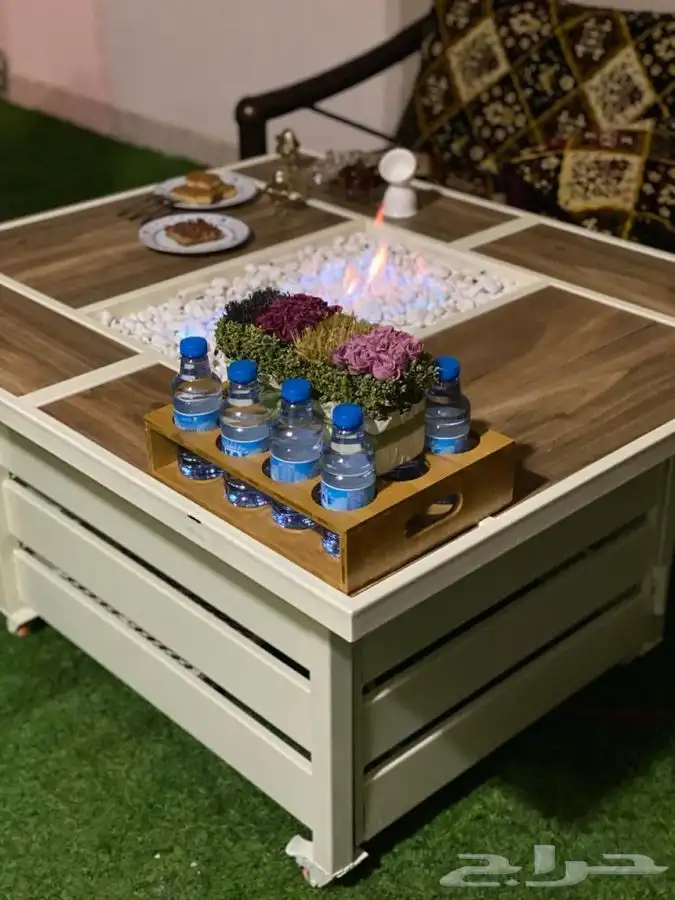 موقد مشب مشبات غاز سراميك طاولات متنقل 8