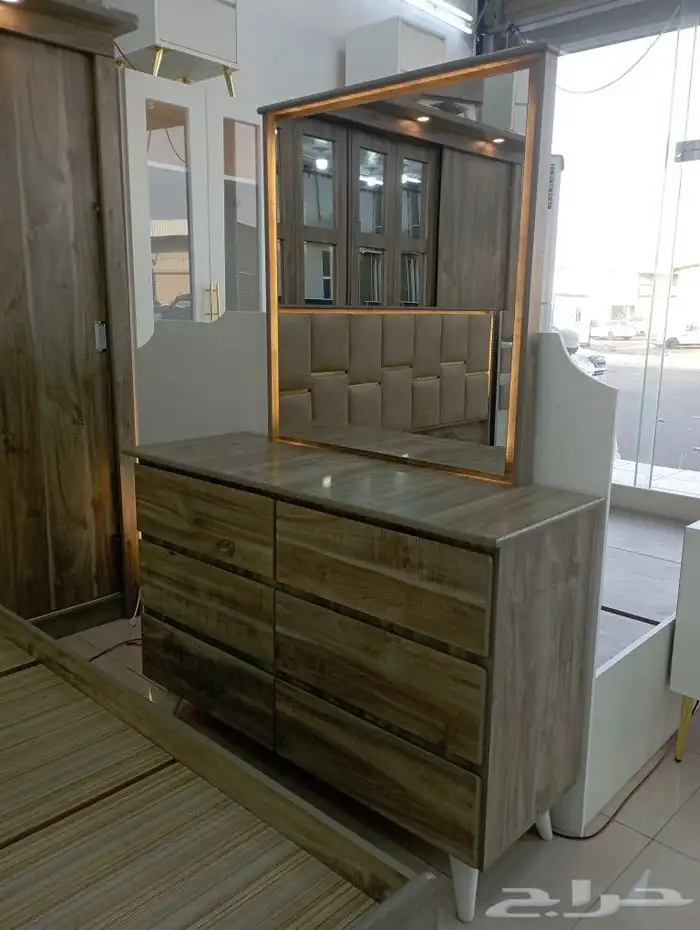 غرف نوم مزدوجة كامل 7 قطع جاهز 2