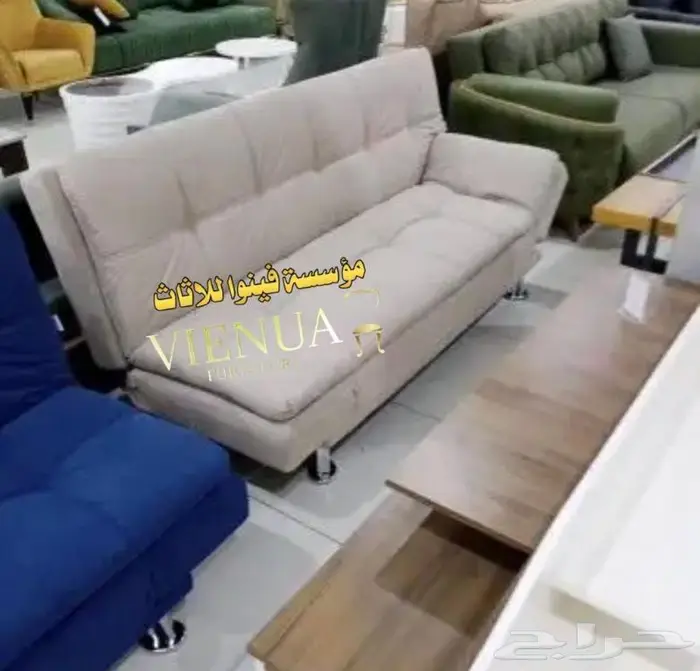 كنب جديد يفتح ويصبح سرير وبسعر مغري 6