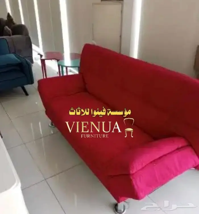 كنب جديد يفتح ويصبح سرير وبسعر مغري 4