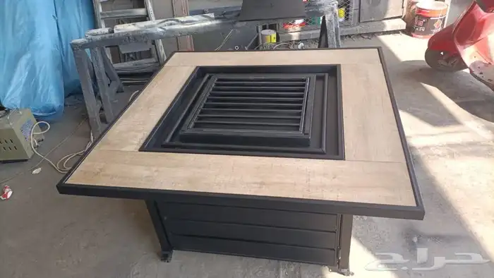 موقد مشب مشبات غاز سراميك طاولات متنقل 17