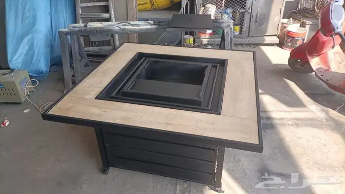 موقد مشب مشبات غاز سراميك طاولات متنقل 18