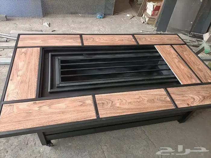 موقد مشب مشبات غاز سراميك طاولات متنقل 14
