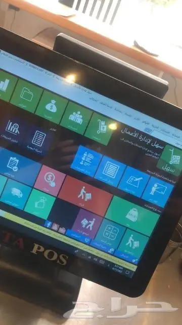 جهاز كاشير مستعمل مجدد الانشطه التجارية 5