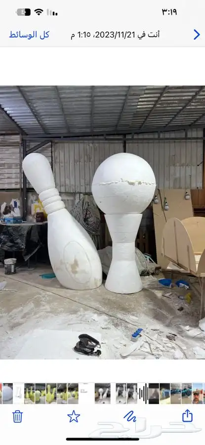 نحت مجسمات فلين ديكور فلين اعلانات نحات محترف 43