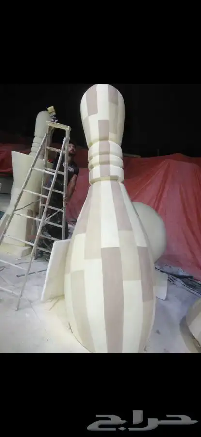 نحت مجسمات فلين ديكور فلين اعلانات نحات محترف 45