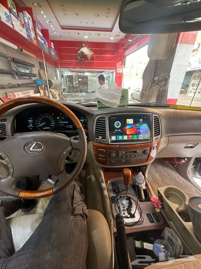 شاشه لكزس 470Lx بنضام الاندرويد والكاربليه 3