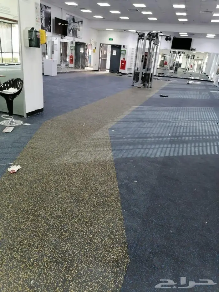 أرضيات مطاط ربر ورول بسماكه مختلفه لأرضيات الأنديه الرياضية 18