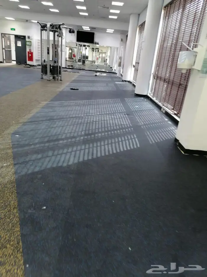 أرضيات مطاط ربر ورول بسماكه مختلفه لأرضيات الأنديه الرياضية 15