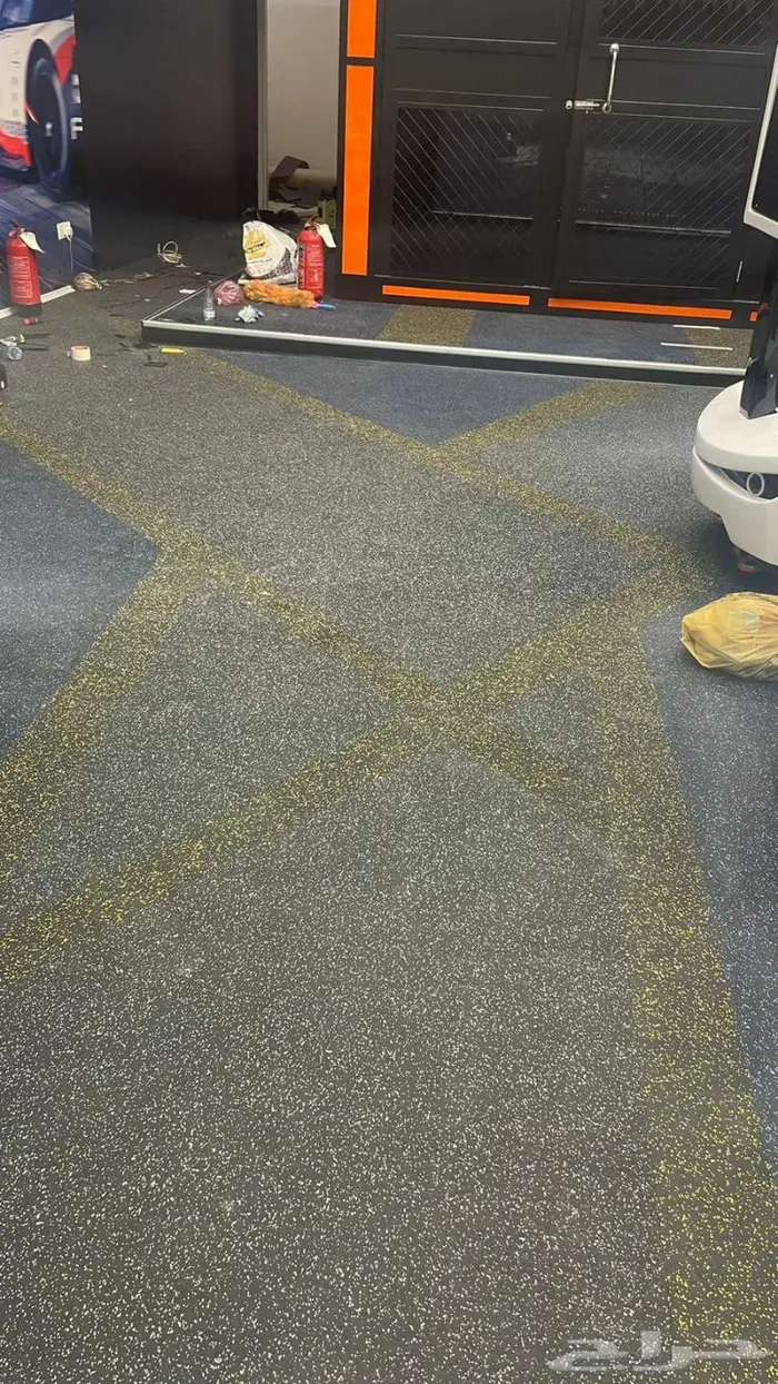 أرضيات مطاط ربر ورول بسماكه مختلفه لأرضيات الأنديه الرياضية 20