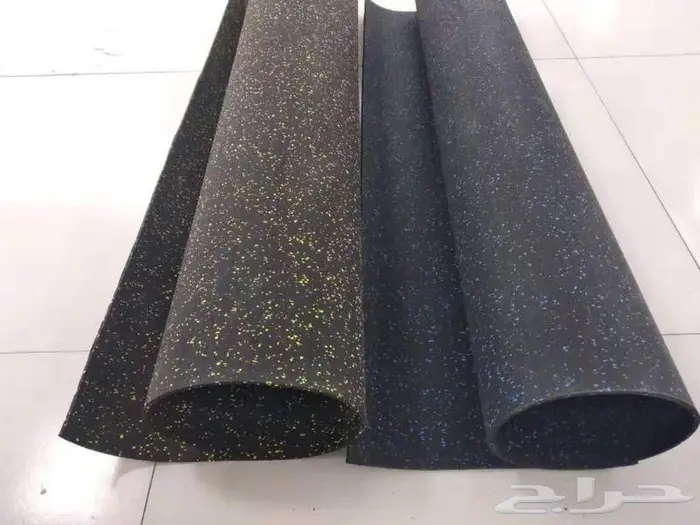 أرضيات مطاط ربر ورول بسماكه مختلفه لأرضيات الأنديه الرياضية 5