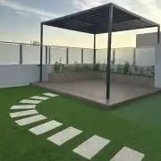 مشتل مشاتل تنسيق حدائق عشب صناعي شبكات ري شلال زرع 23