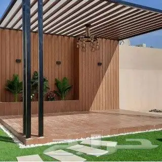 مشتل مشاتل تنسيق حدائق عشب صناعي شبكات ري شلال زرع 8