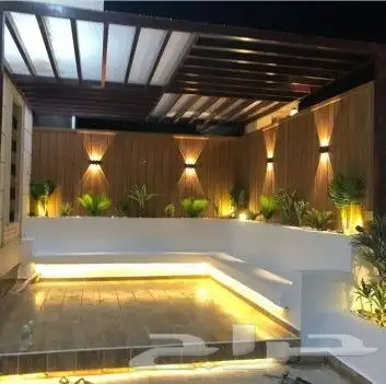 مشتل مشاتل تنسيق حدائق عشب صناعي شبكات ري شلال زرع 17