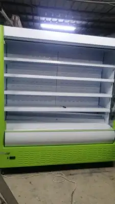 ثلاجة عرض خضار وفواكه ولحم مستخدم واستوكات 4