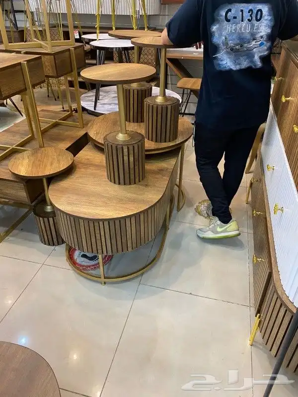 طقم طاولات قهوة 8