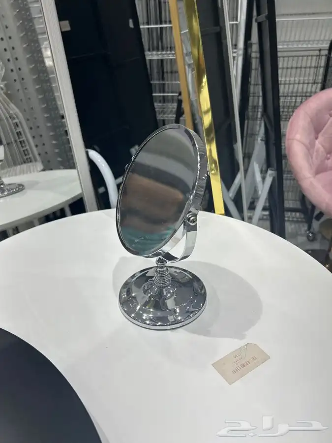 مرايه على الطاوله استيل. علب مناديل 3