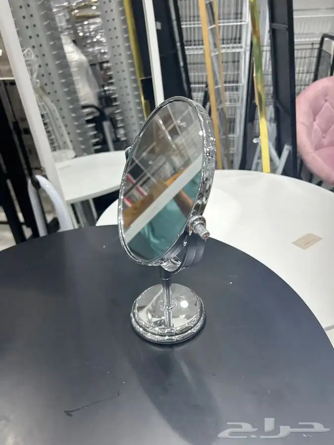 مرايه على الطاوله استيل. علب مناديل 6