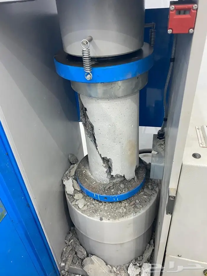 مختبر فحص تربة و خرسانة - اختبارات مواد انشائية - جسات- دمك 6