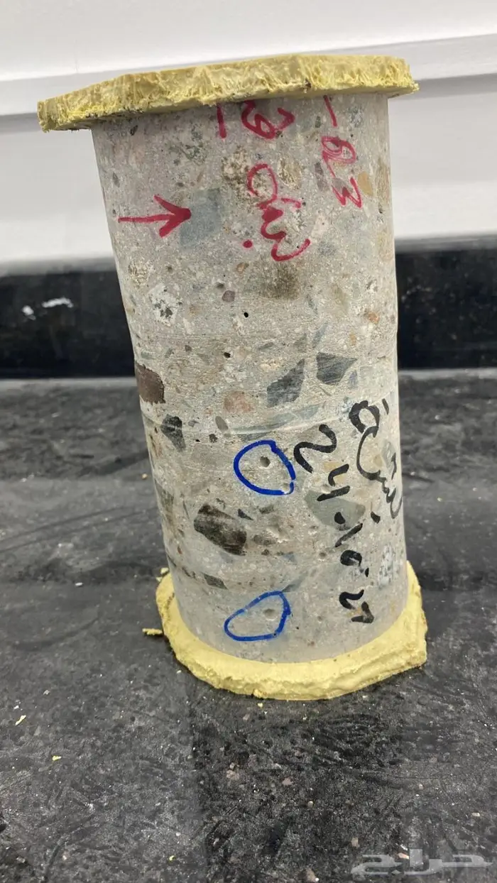 مختبر فحص تربة و خرسانة - اختبارات مواد انشائية - جسات- دمك 9