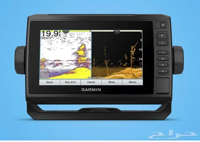 garmin 73cv UHD قارمن ملاحه اعماق قارب بوت طراد 2