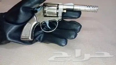 لعبه مسدس ابو محاله حديد كامل مناسب للمحزم 0