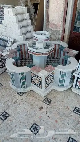 نافورة دمشقية صناعة سورية ( نافورة دمشقية ) 6