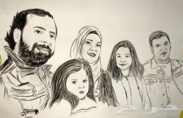 رسم صور شخصيه و عائلية.. هدايا راقيه 0