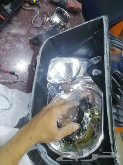 شمعات زنون ليدات إصلاح شمعات عدسات انوار ليد مثبت سرعه 1