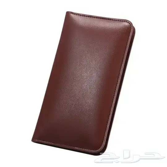 محفظة جلد وباور بنك 2