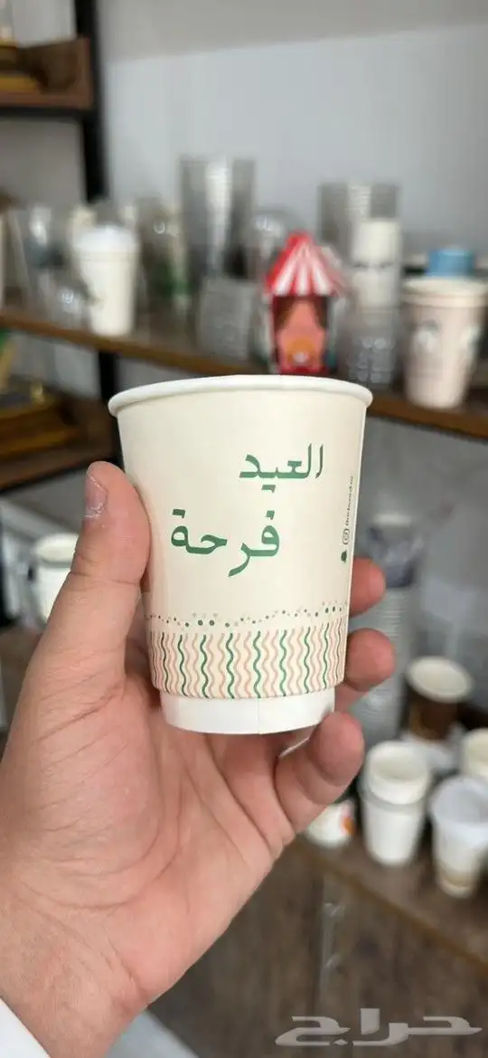 اكواب ورقيه 6
