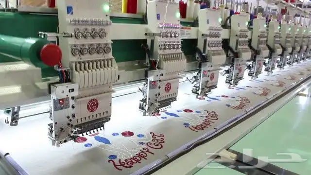مكينة تطريز بالكمبيوتر 12