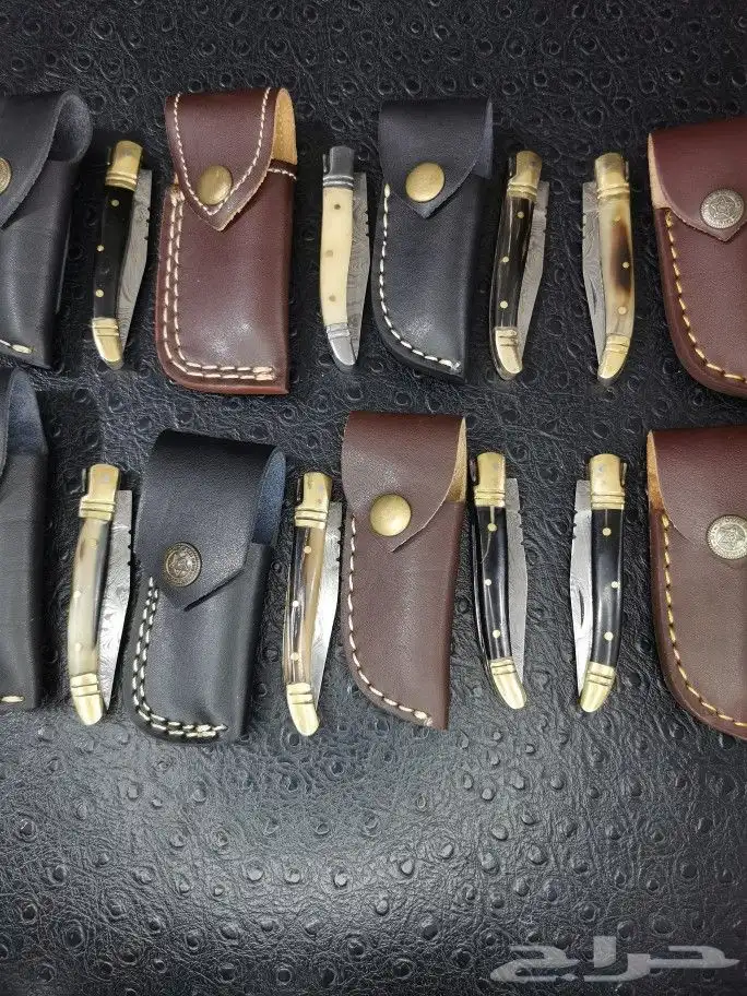 (عرض خاص) سكاكين شغل يدوي مقابض قرون وعظم 1