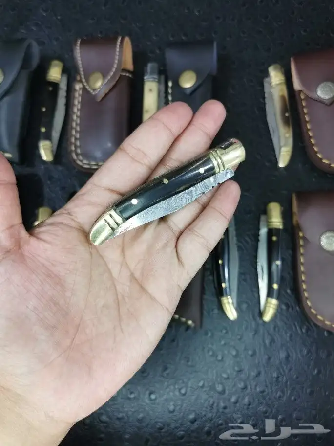 (عرض خاص) سكاكين شغل يدوي مقابض قرون وعظم 3