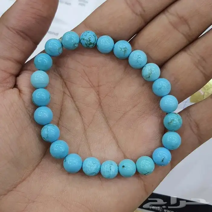 سوارة من حجر الفيروز بشهادة 2