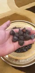 اللوز البجلي البلدي بقشر وبدون قشر وزبيب الحماط والعنب المجف 7