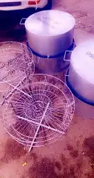 برميل مندي استيل وحديد مجلفن 0
