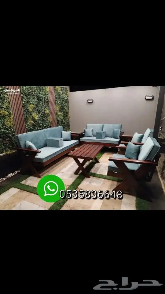 جلسات خشبية الخارجية حدائق تفصيل 9