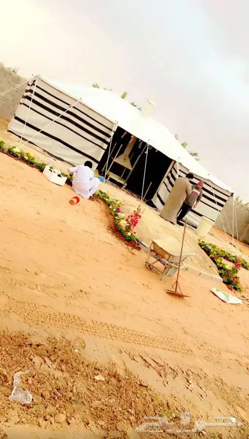 مخيمات بيوت شعر ابيض اسود خيام جميع المقاسات 6