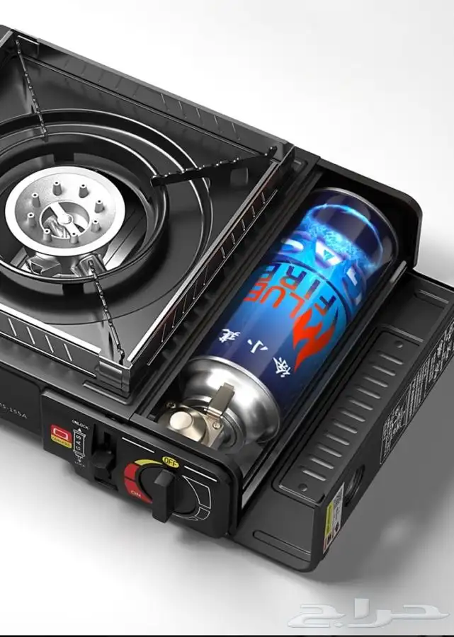 موقد غاز متنقل للرحلات والتخييم 1