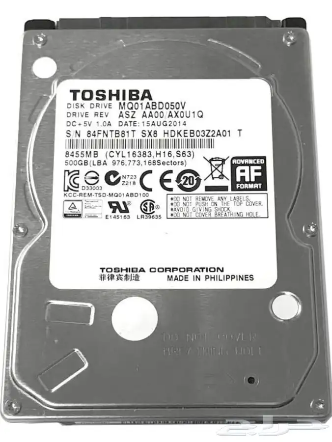 هاردسك 500 GB 0