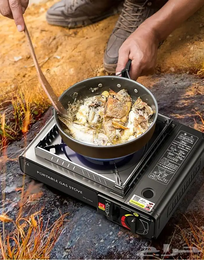 موقد غاز متنقل للرحلات والتخييم 0