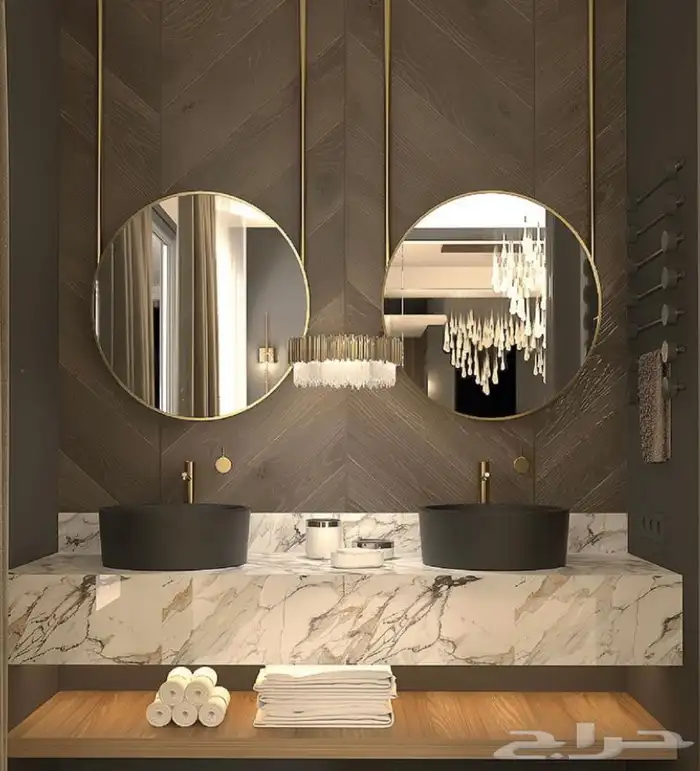 تصميم وتنفيذ مغاسل رخام طبيعي وصناعي 10