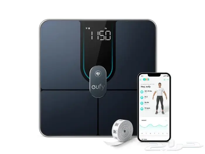 ميزان Eufy P2 Pro  دقة متطورة للياقة وتقدم مستمر 0