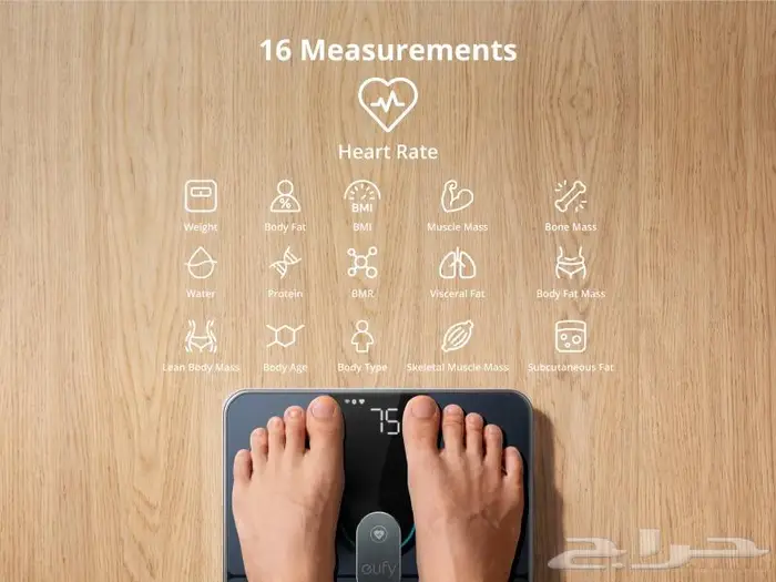 ميزان Eufy P2 Pro  دقة متطورة للياقة وتقدم مستمر 8