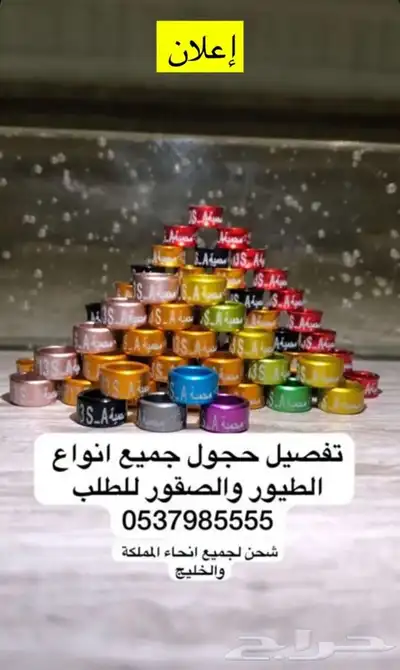 حجول طيور 0