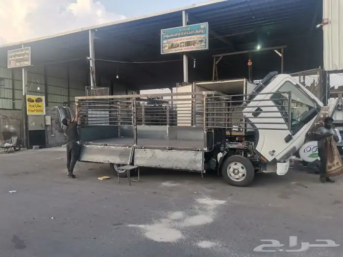 ورشة حدادة تفصيل صناديق ادينات (فايبر بنل )و (صناديق شبك ) 5