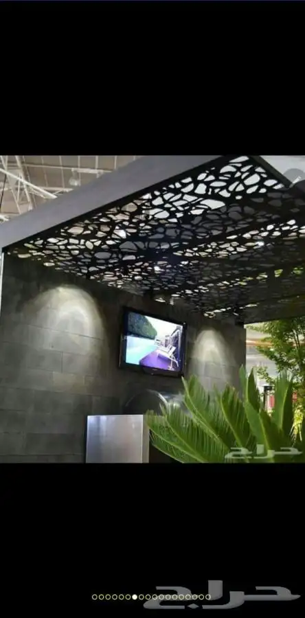 مظلات وجلسات خارجيه فخمه 2023 6