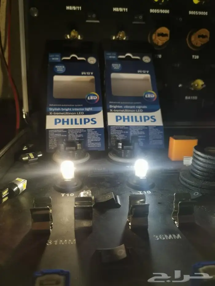 لمبات LED PHILIPS T10 أعلى إصدار 10