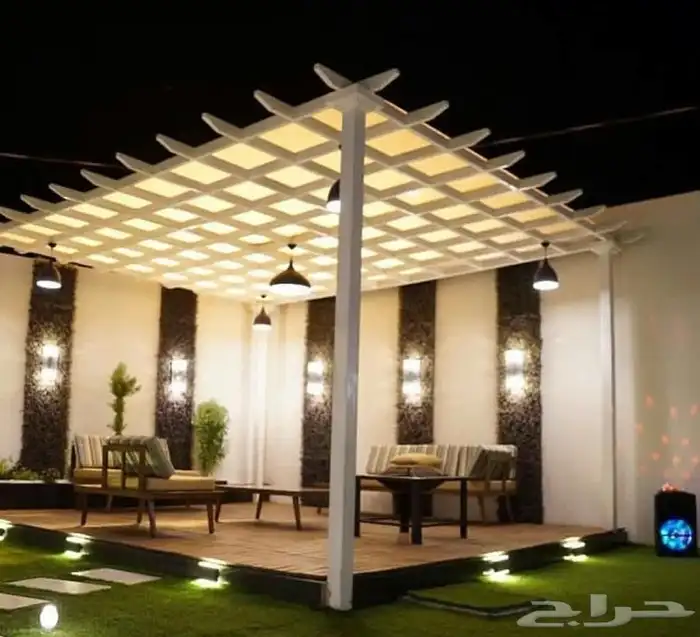 مظلات وجلسات خارجيه فخمه 2023 23